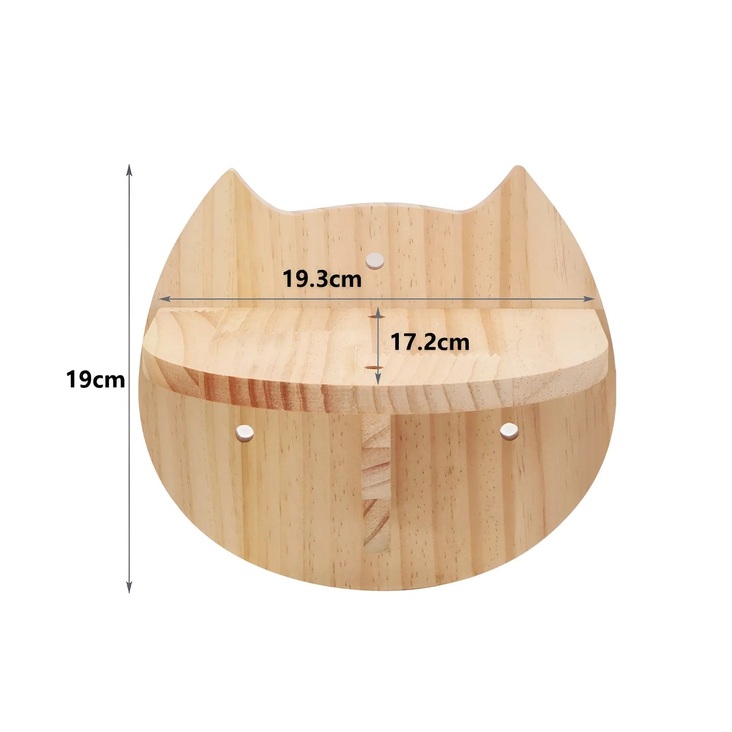 Avelena | Wandkletterbrett für Katzen mit Krallenpad Climbpaws