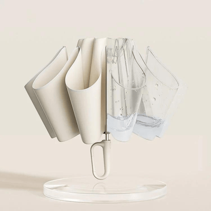 Avelena | Automatischer kompakter Regenschirm, gebaut für starken Wind