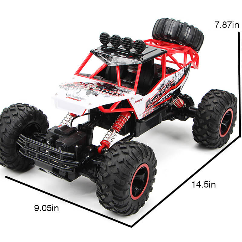 Avelena | Ferngesteuertes Auto, 4x4, Monstertruck, Rock Crawler, 2,4 G, Offroad-Kletterauto