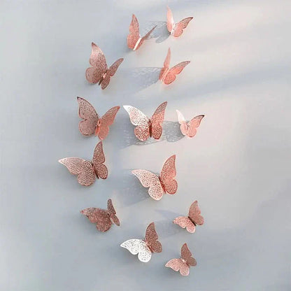 Avelena | Yuki - Schicke, raffinierte Schmetterlings-Wandkunst