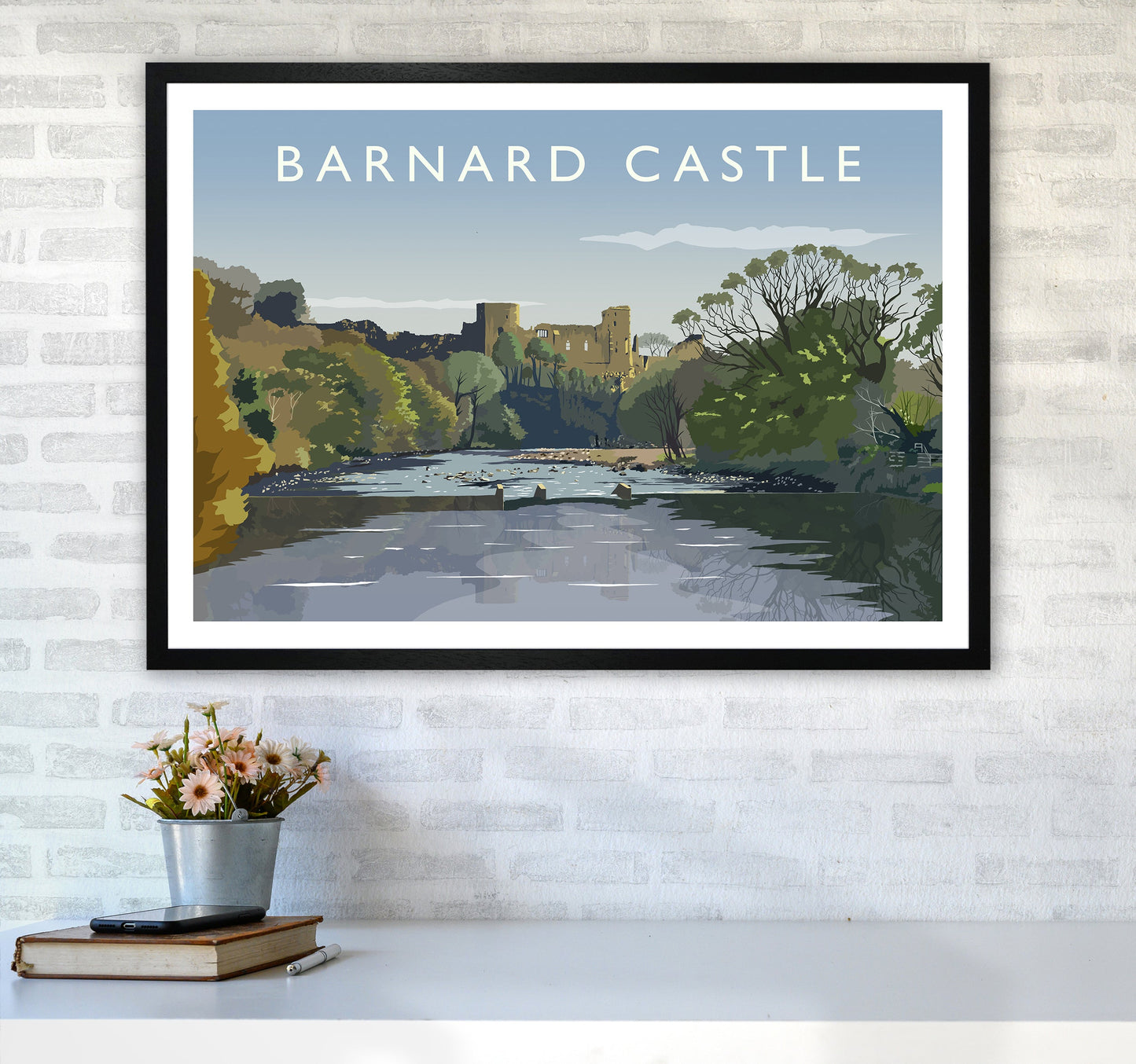 Avelena | Barnard Castle 2 Kunstdump von Richard O'Neill