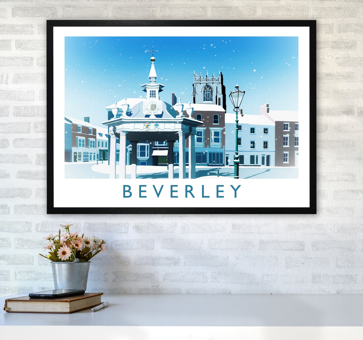 Avelena | Beverley (Schnee) 2 Reise Kunstdruck von Richard O'Neill