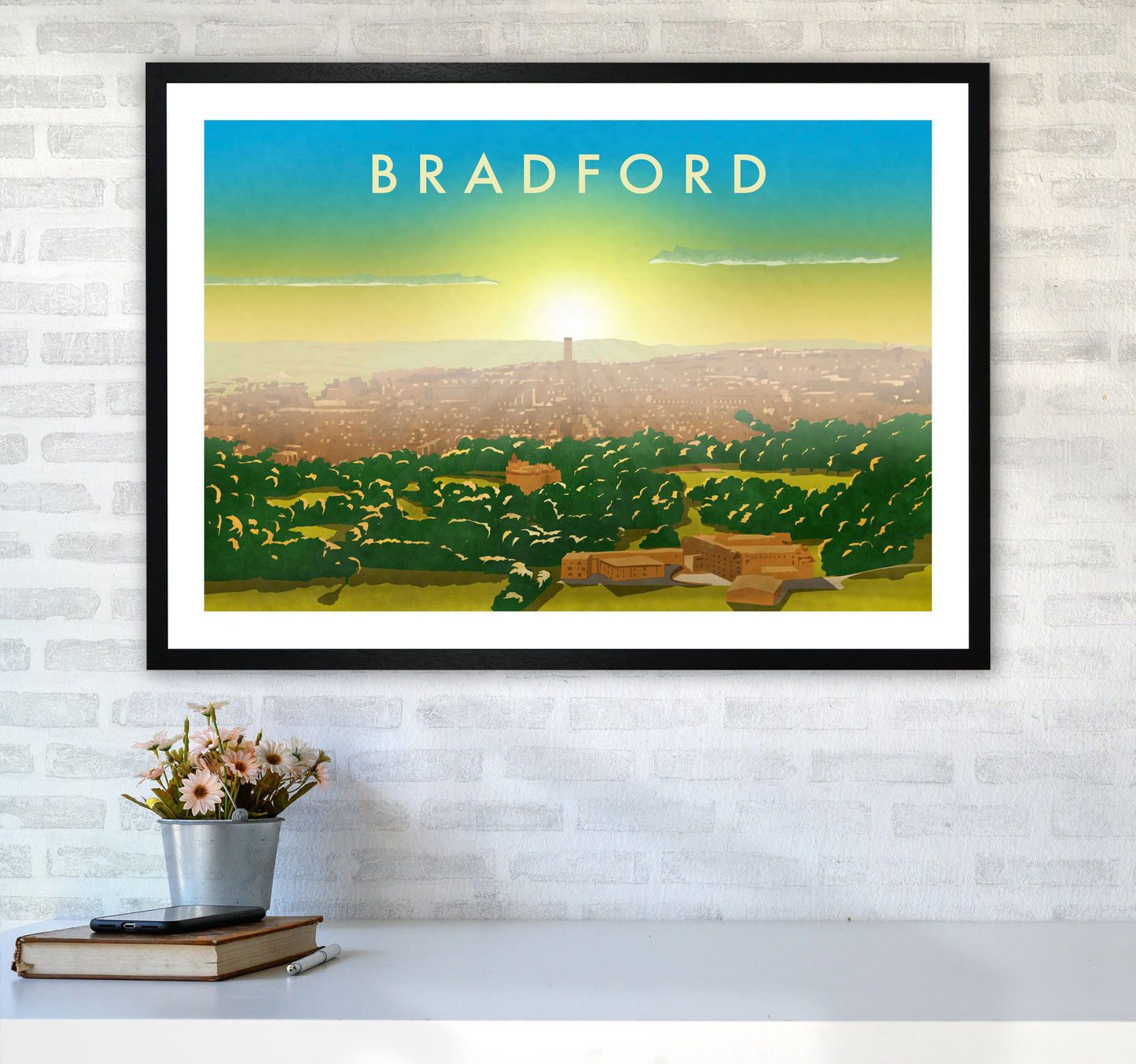 Avelena | Bradford 2 Reise Kunst Druck