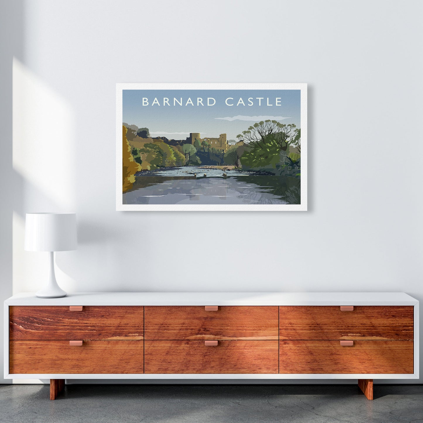 Avelena | Barnard Castle 2 Kunstdump von Richard O'Neill