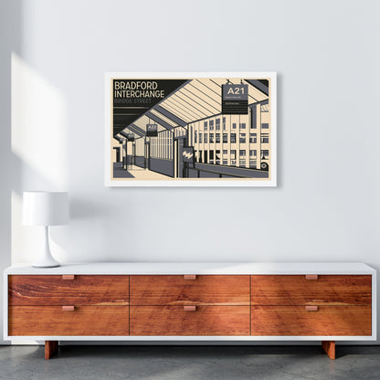 Avelena | Bradford Interchange, Bridge Street Reise Kunst Druck