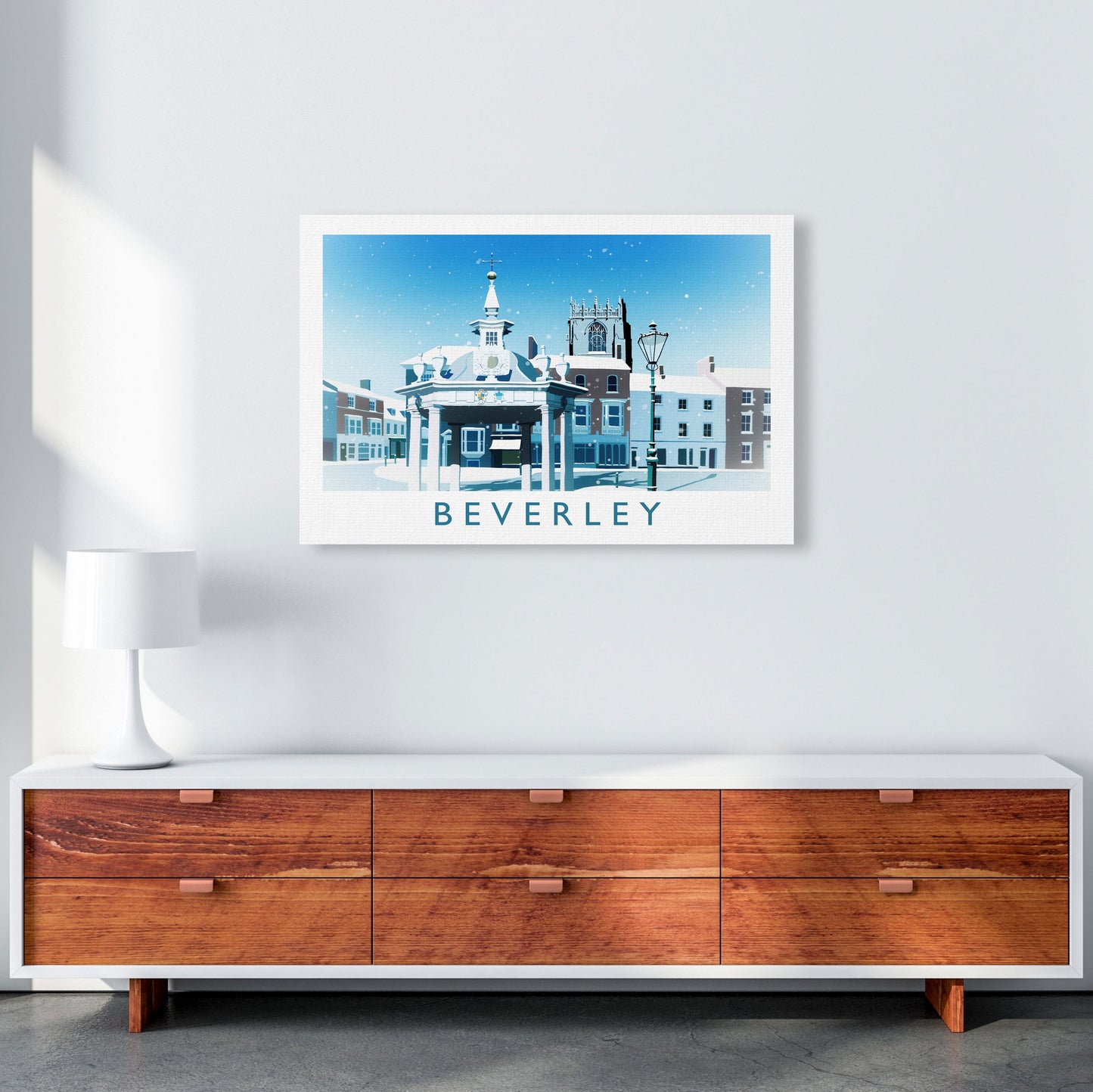 Avelena | Beverley (Schnee) 2 Reise Kunstdruck von Richard O'Neill