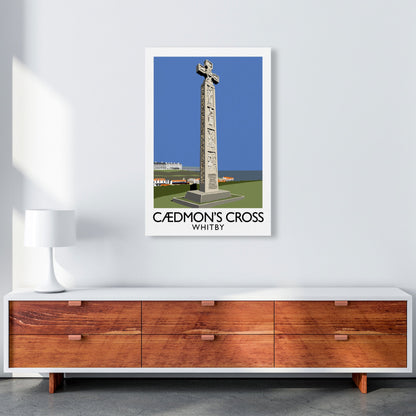 Avelena | Caedmon's Cross Whitby Rahmen Digital Kunstdruck