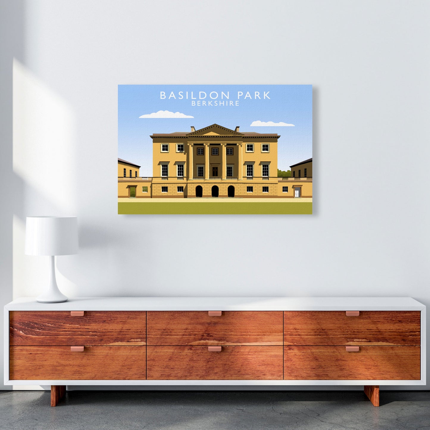 Avelena | Basildon Park von Richard O'Neill