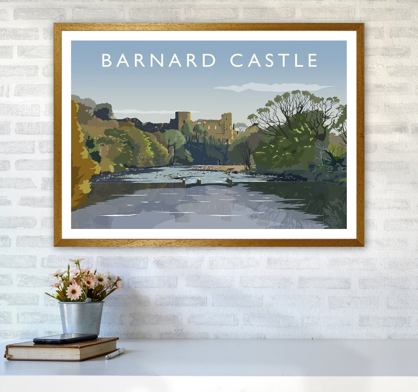 Avelena | Barnard Castle 2 Kunstdump von Richard O'Neill