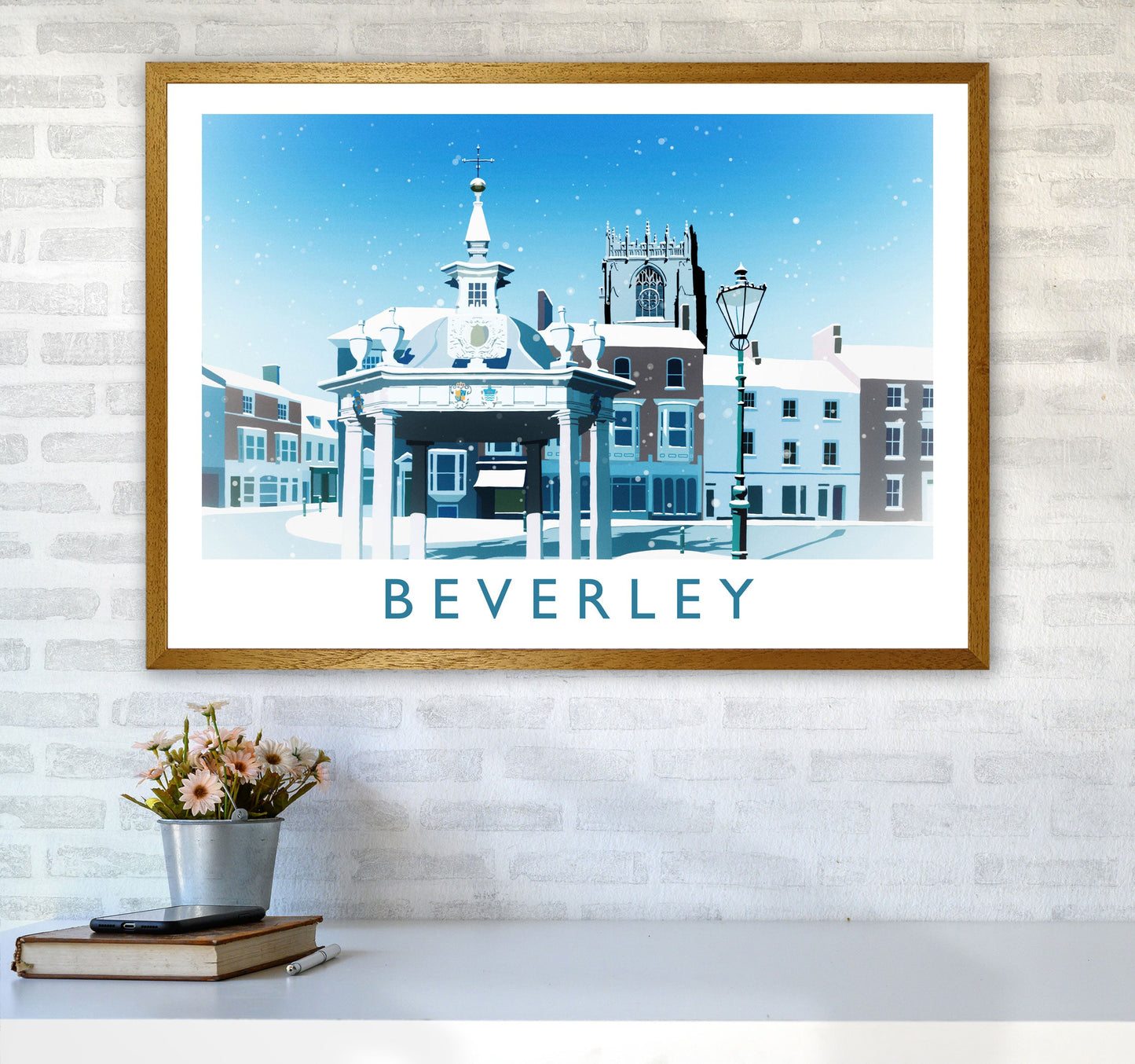 Avelena | Beverley (Schnee) 2 Reise Kunstdruck von Richard O'Neill