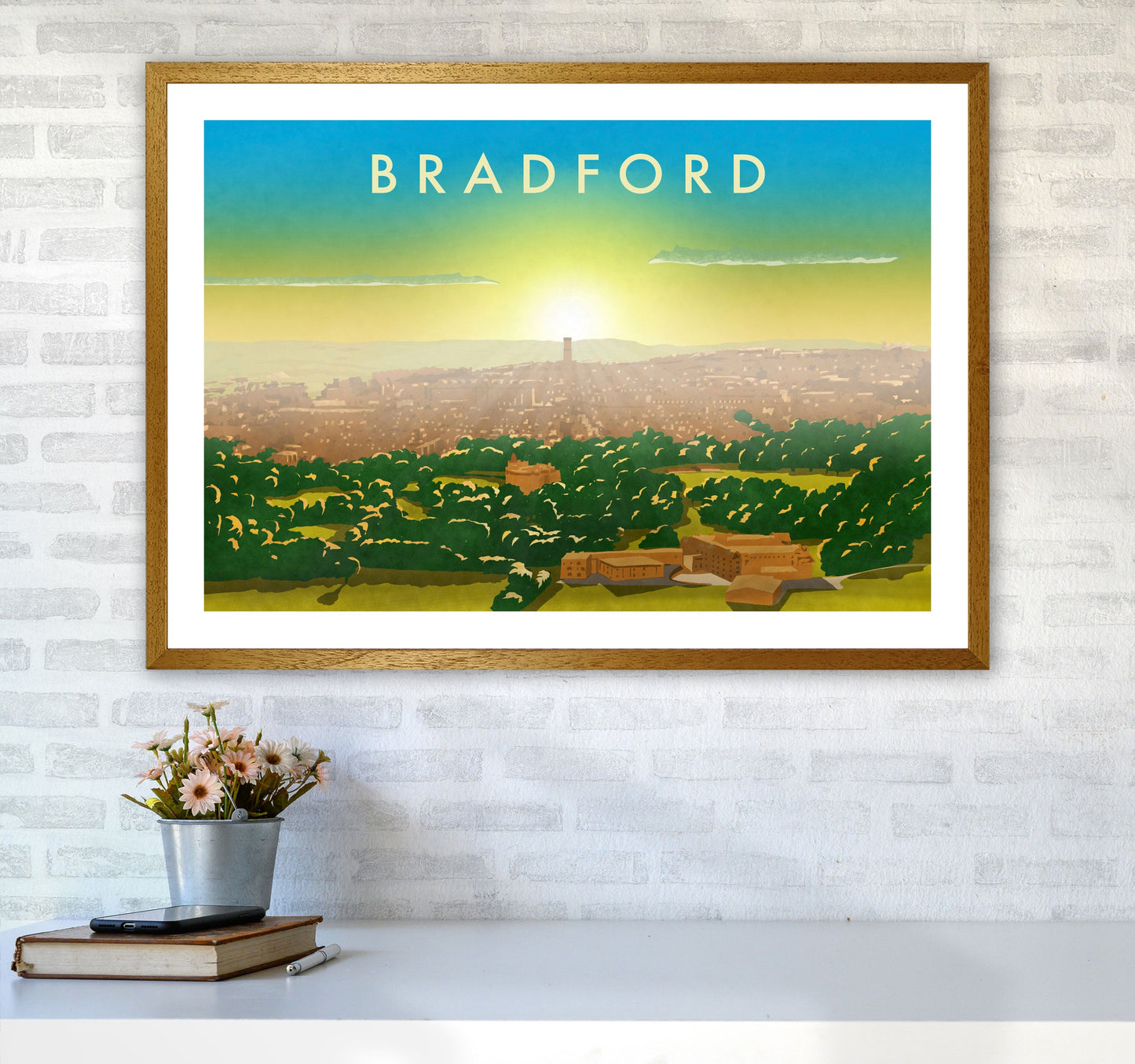 Avelena | Bradford 2 Reise Kunst Druck
