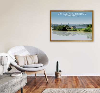 Avelena | Britannia Bridge Kunstdruck