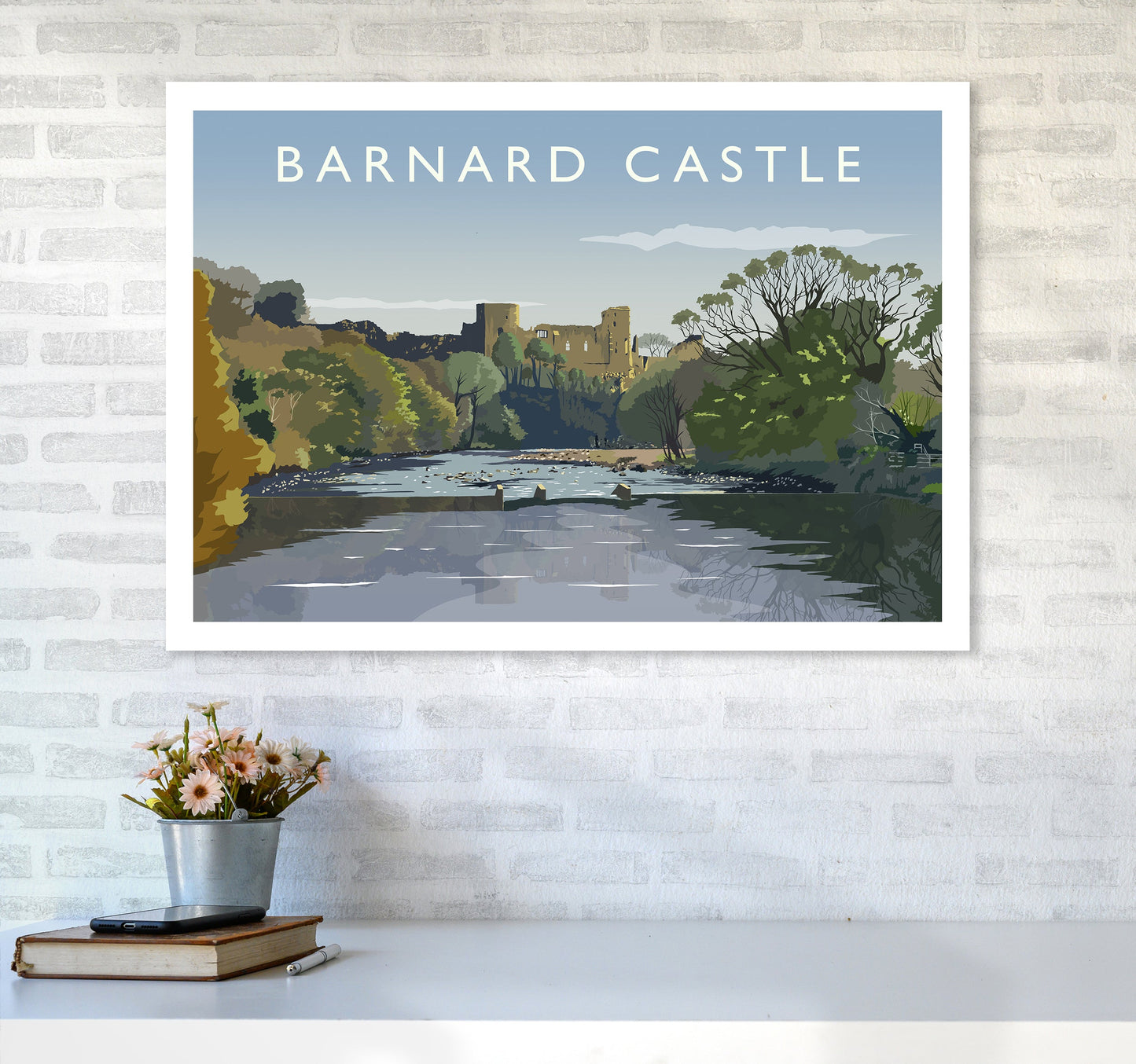 Avelena | Barnard Castle 2 Kunstdump von Richard O'Neill
