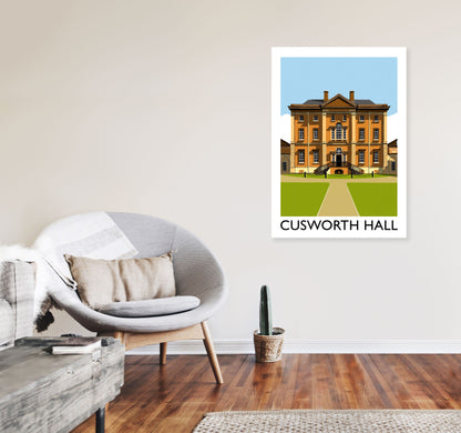 Avelena | Cusworth Hall gerahmter digitaler Kunstdruck