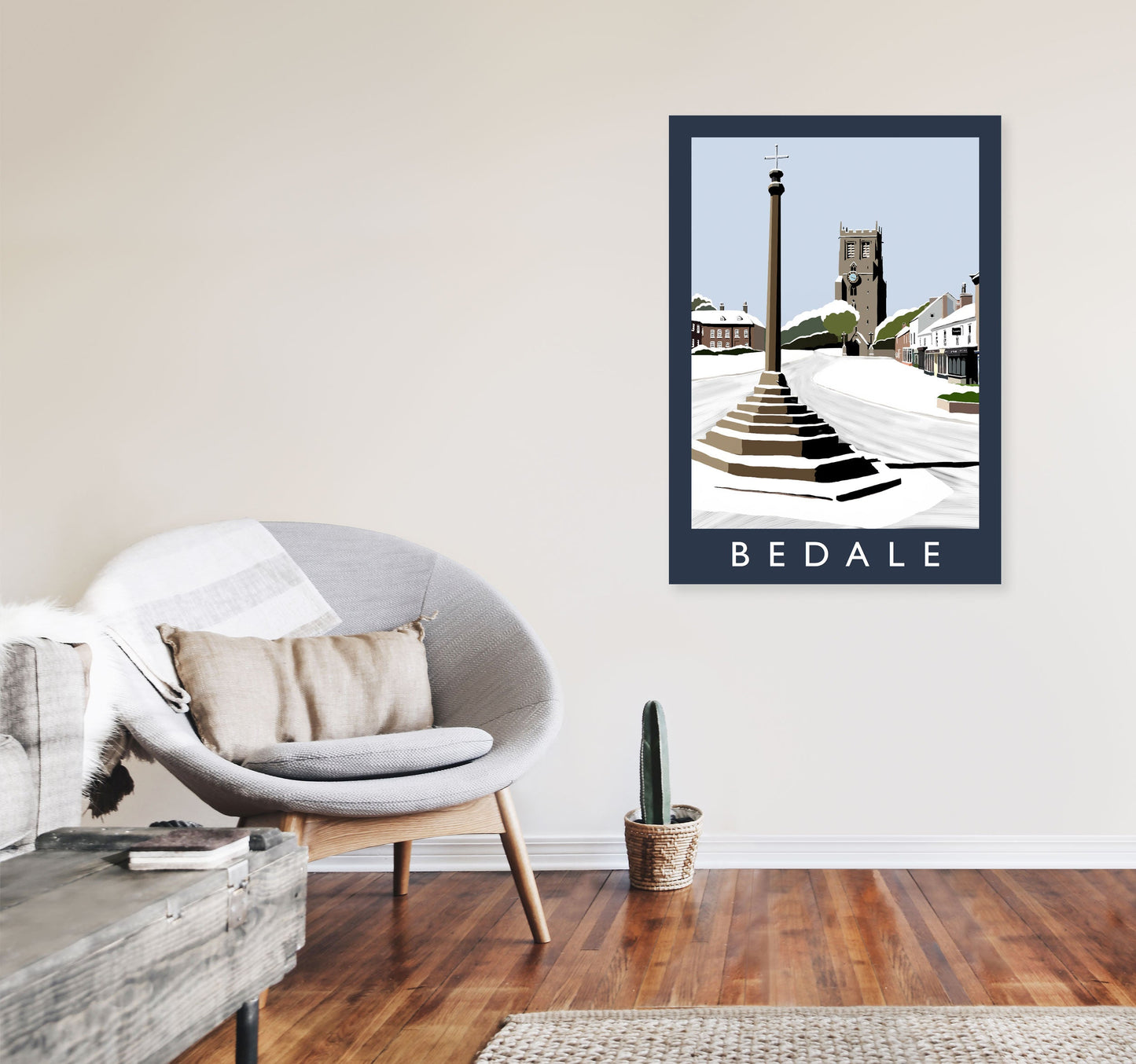 Avelena | Bedale In Snow Porträt von Richard O'Neill