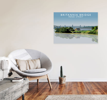 Avelena | Britannia Bridge Kunstdruck