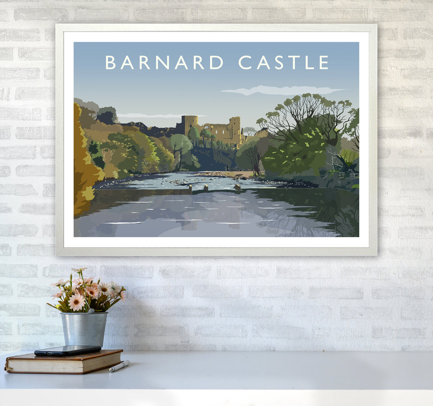 Avelena | Barnard Castle 2 Kunstdump von Richard O'Neill