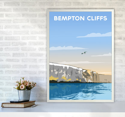 Avelena | Bempton Klipper Porträt Reise Kunstdruck von Richard O'Neill