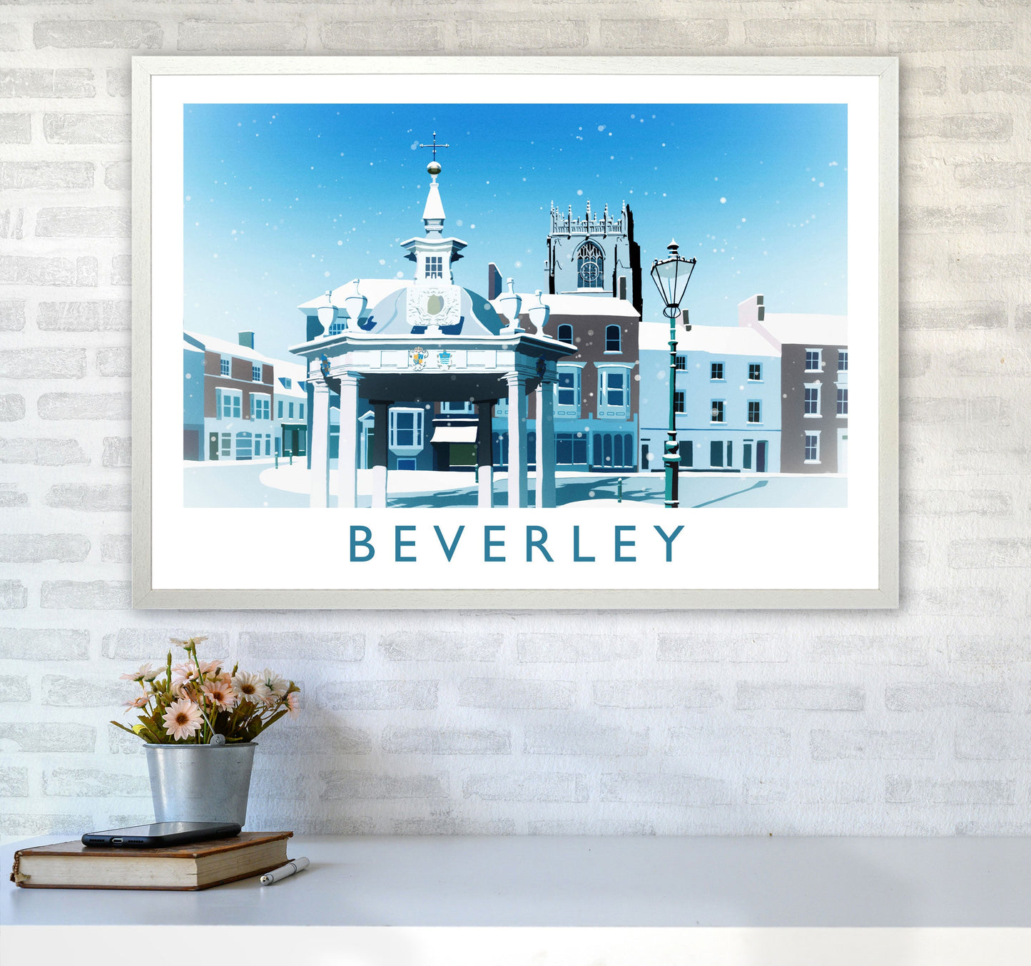 Avelena | Beverley (Schnee) 2 Reise Kunstdruck von Richard O'Neill