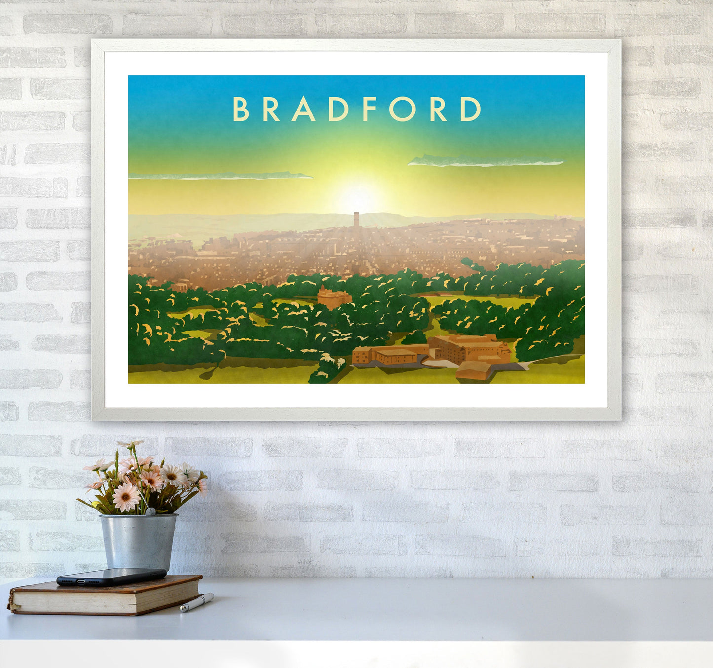 Avelena | Bradford 2 Reise Kunst Druck