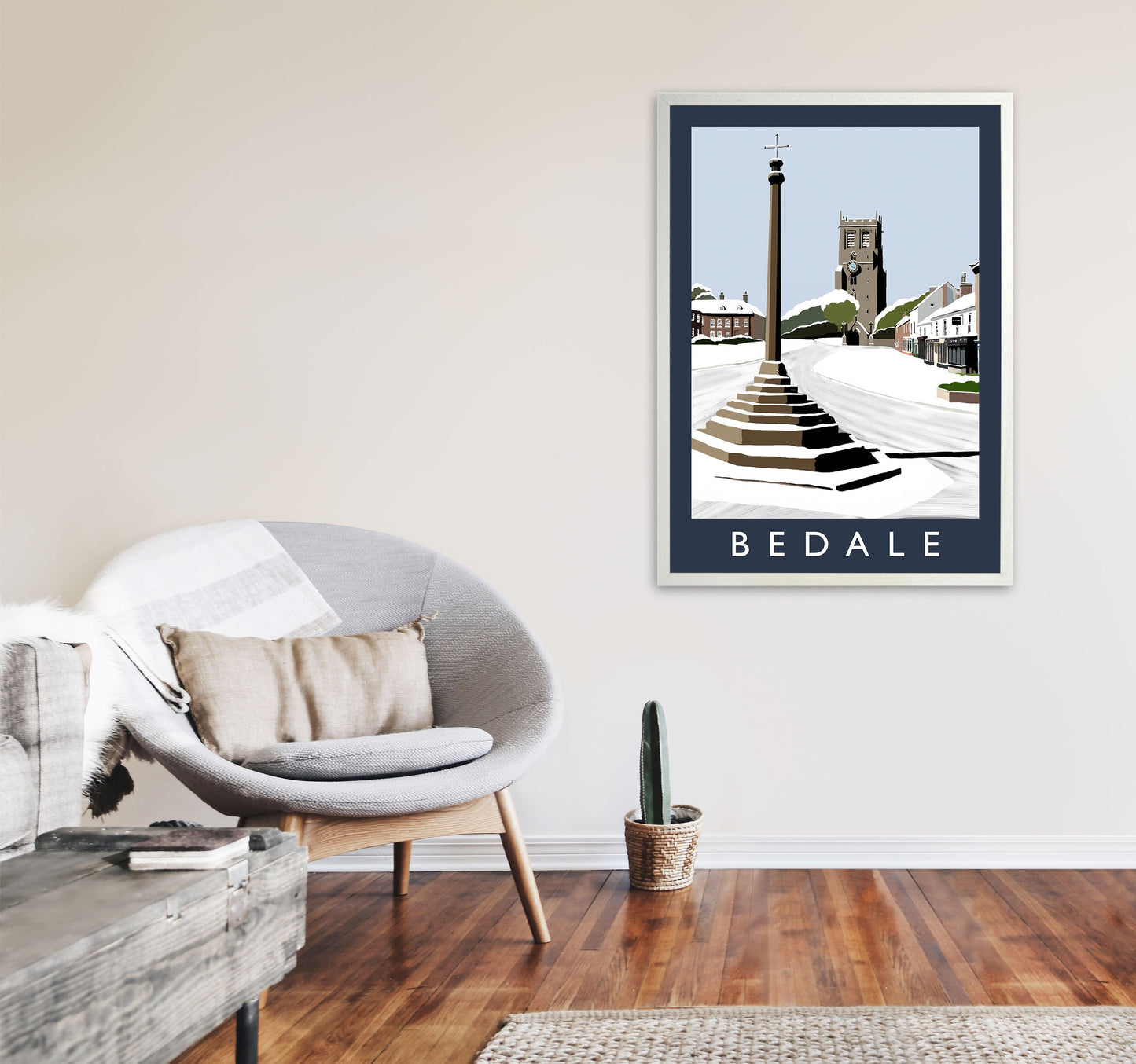 Avelena | Bedale In Snow Porträt von Richard O'Neill