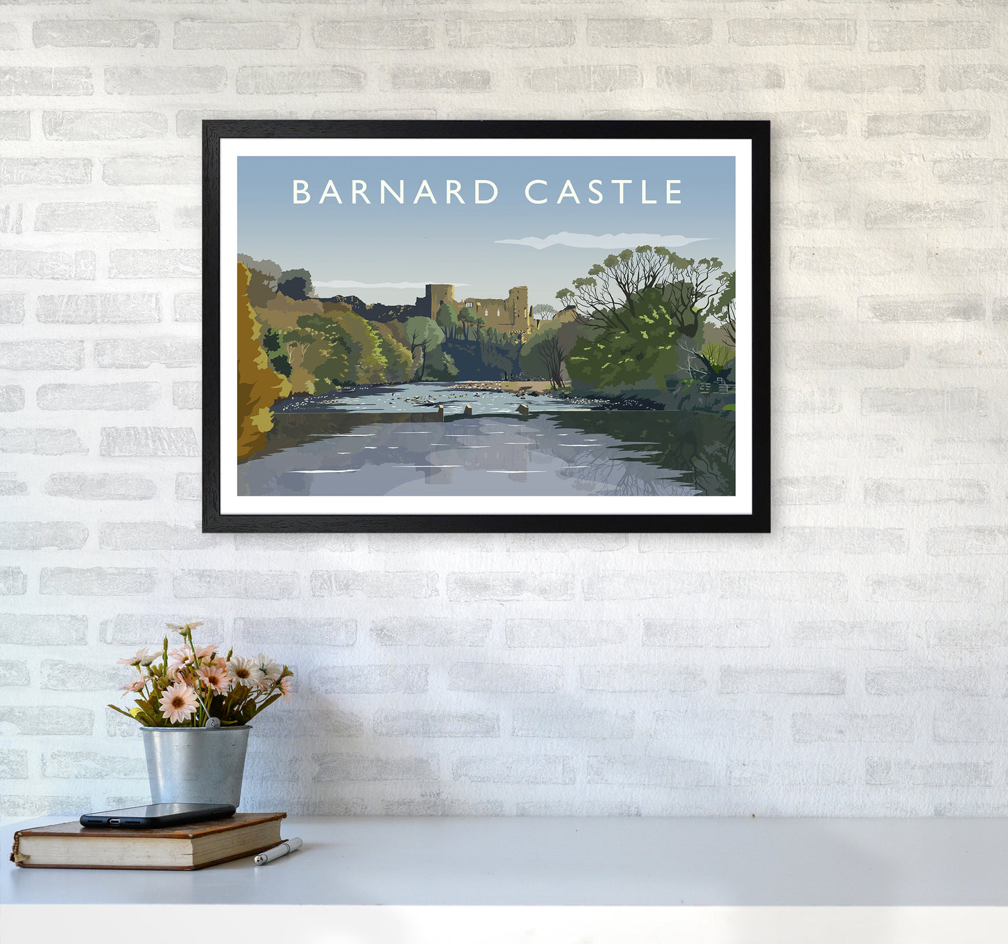 Avelena | Barnard Castle 2 Kunstdump von Richard O'Neill