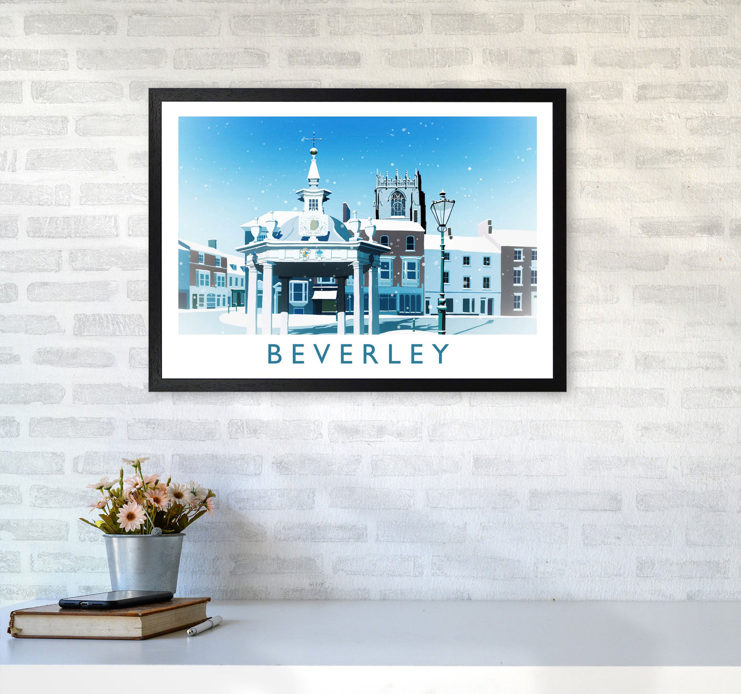 Avelena | Beverley (Schnee) 2 Reise Kunstdruck von Richard O'Neill