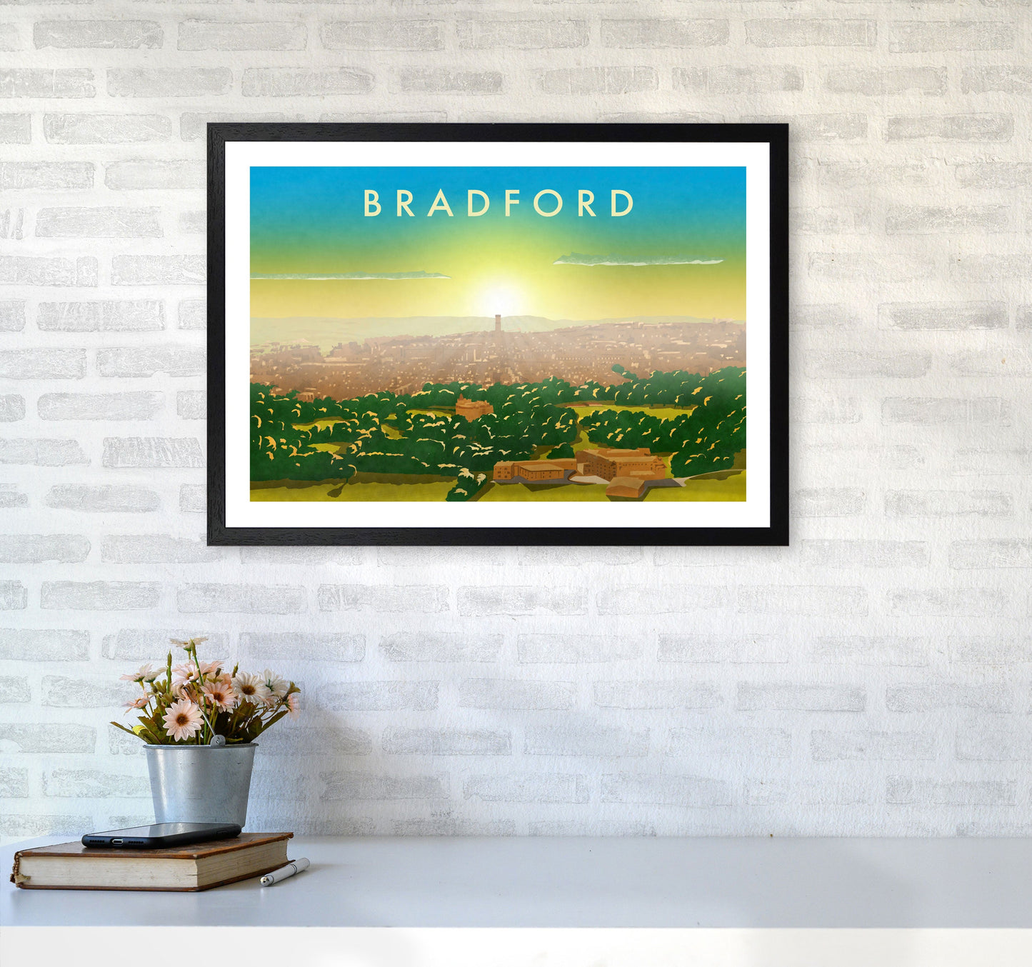 Avelena | Bradford 2 Reise Kunst Druck