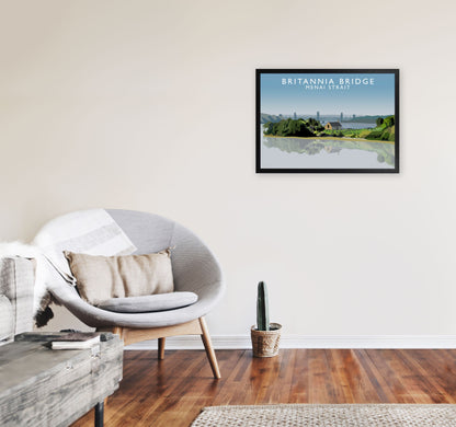 Avelena | Britannia Bridge Kunstdruck