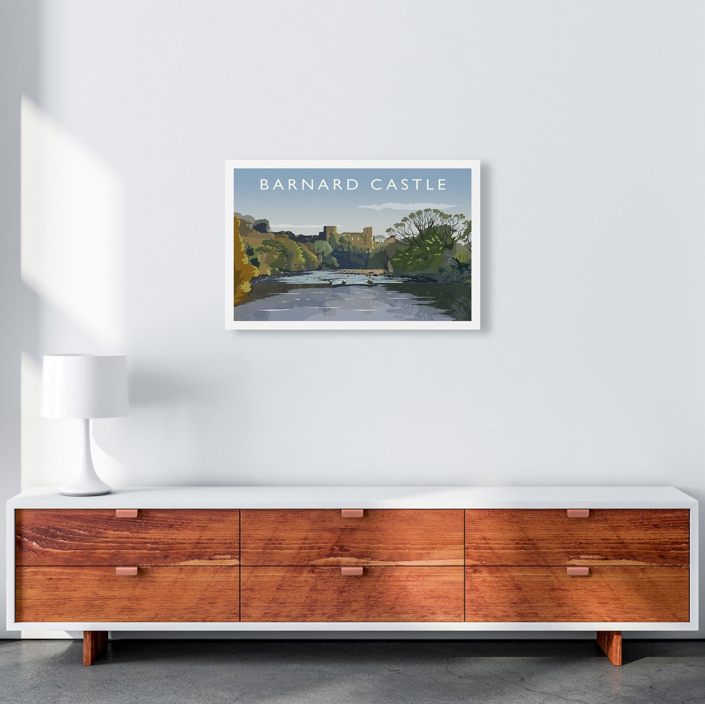 Avelena | Barnard Castle 2 Kunstdump von Richard O'Neill