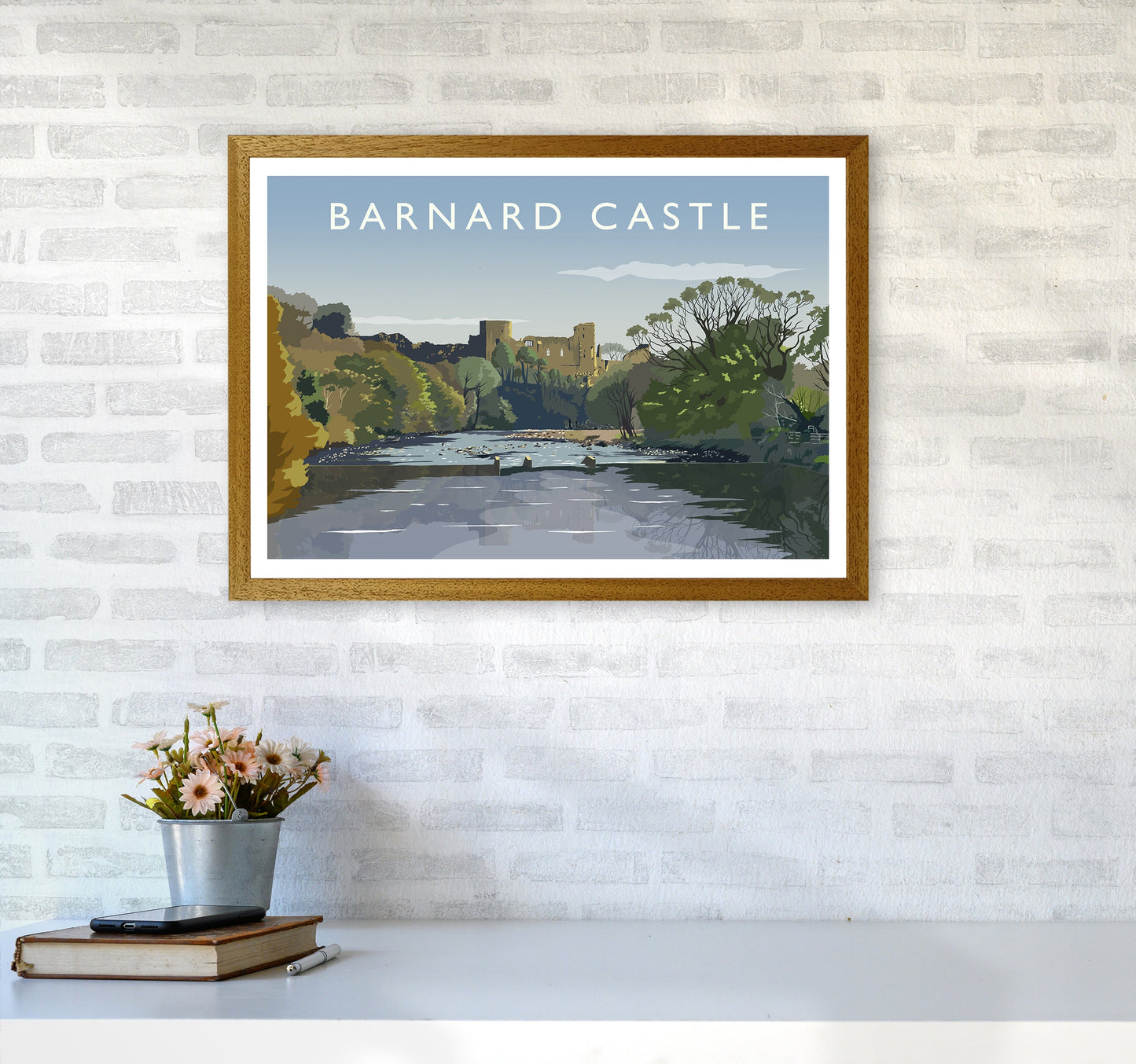 Avelena | Barnard Castle 2 Kunstdump von Richard O'Neill