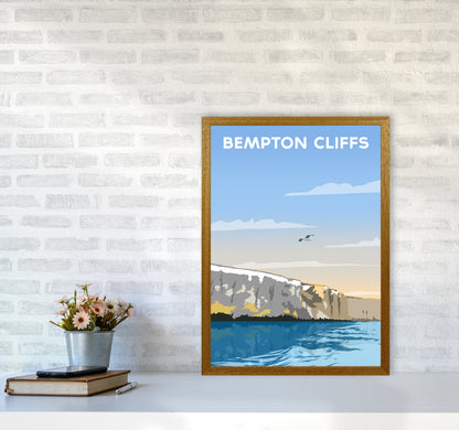Avelena | Bempton Klipper Porträt Reise Kunstdruck von Richard O'Neill