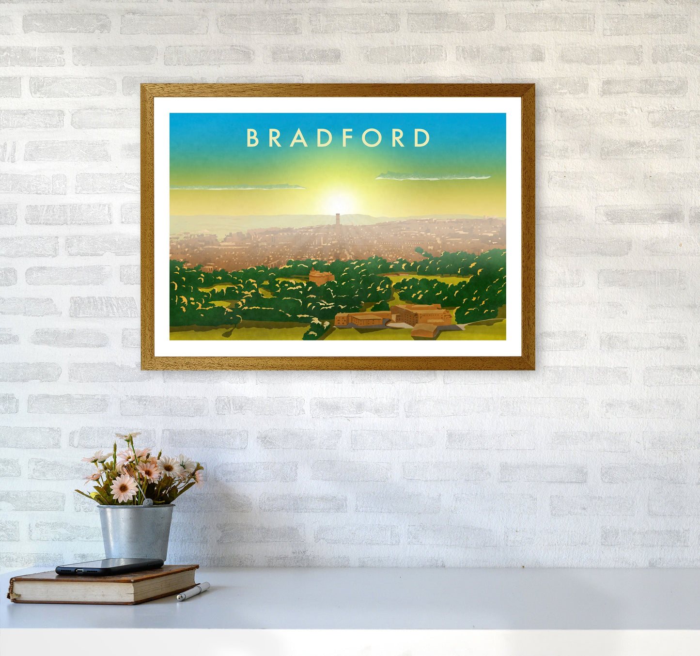 Avelena | Bradford 2 Reise Kunst Druck