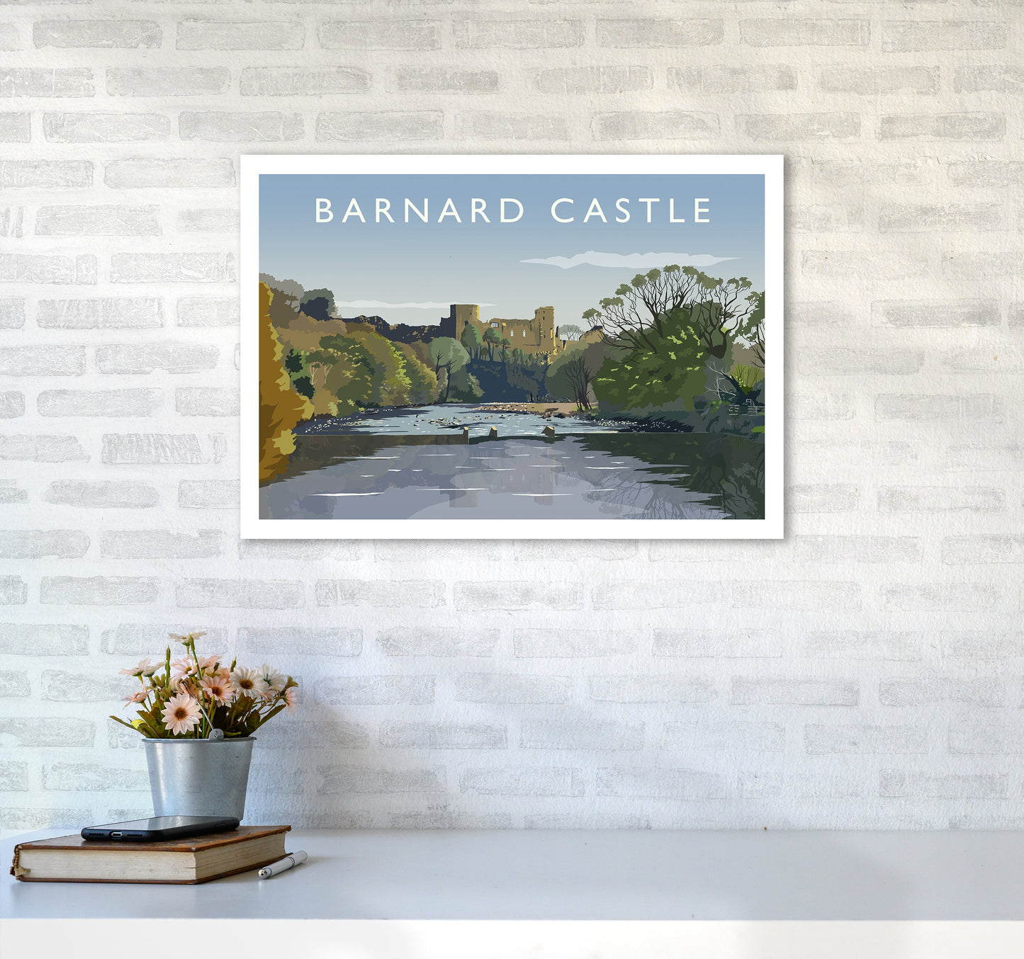 Avelena | Barnard Castle 2 Kunstdump von Richard O'Neill