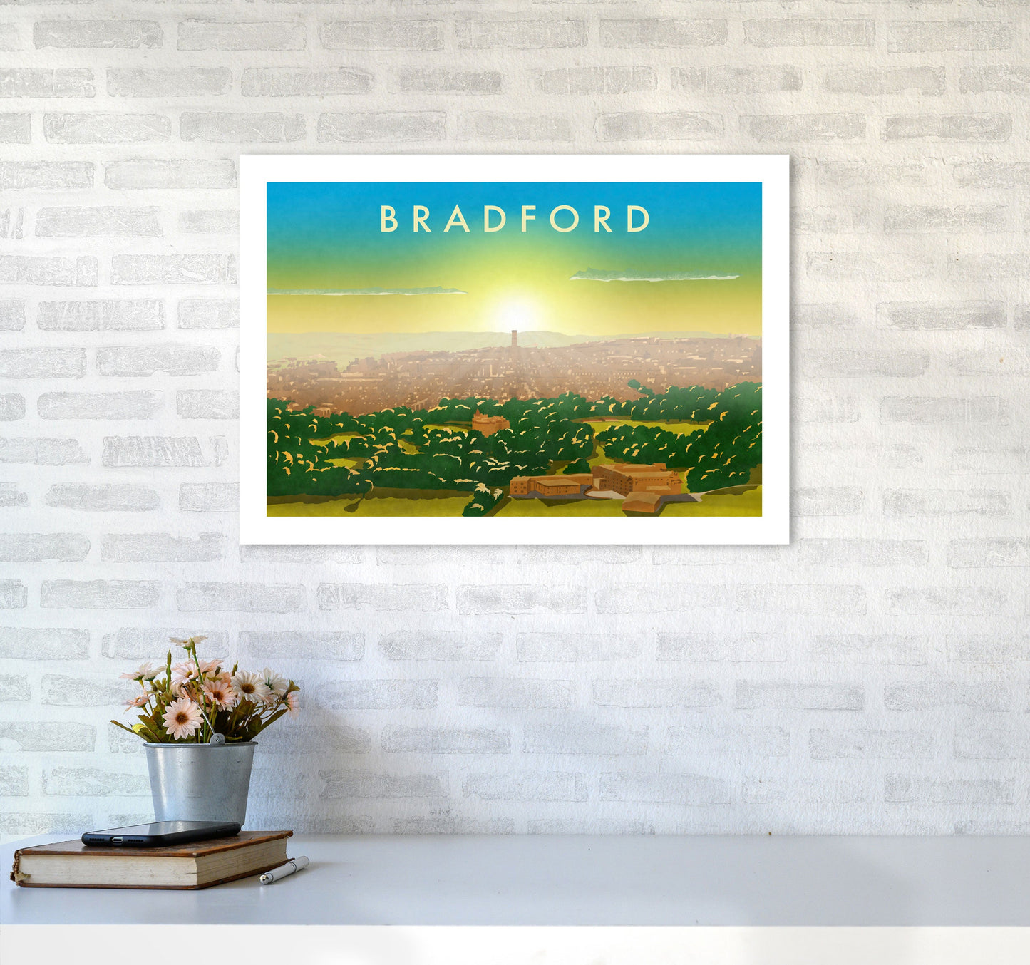 Avelena | Bradford 2 Reise Kunst Druck