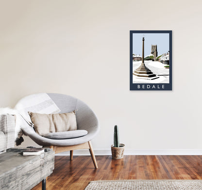 Avelena | Bedale In Snow Porträt von Richard O'Neill