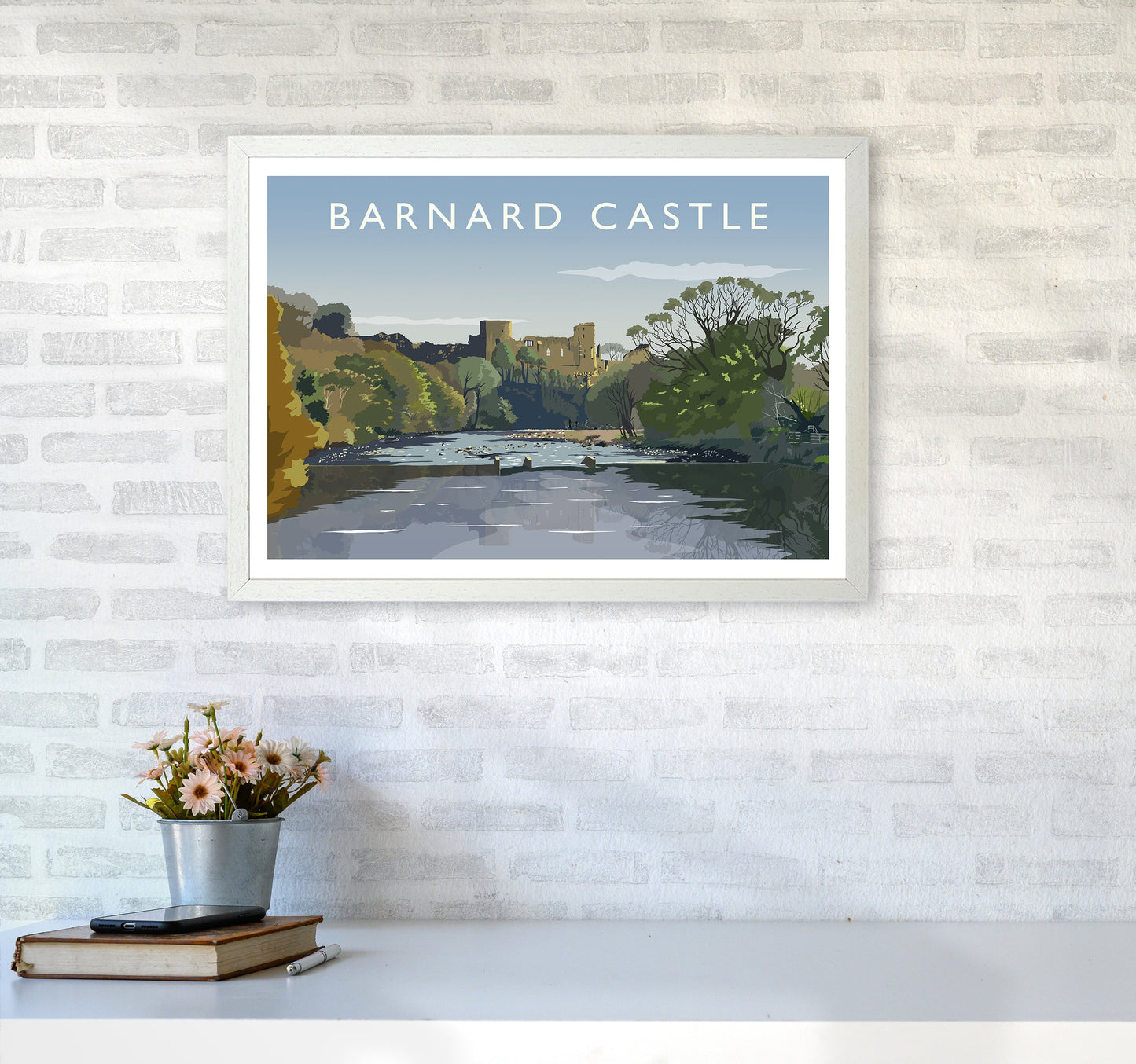 Avelena | Barnard Castle 2 Kunstdump von Richard O'Neill