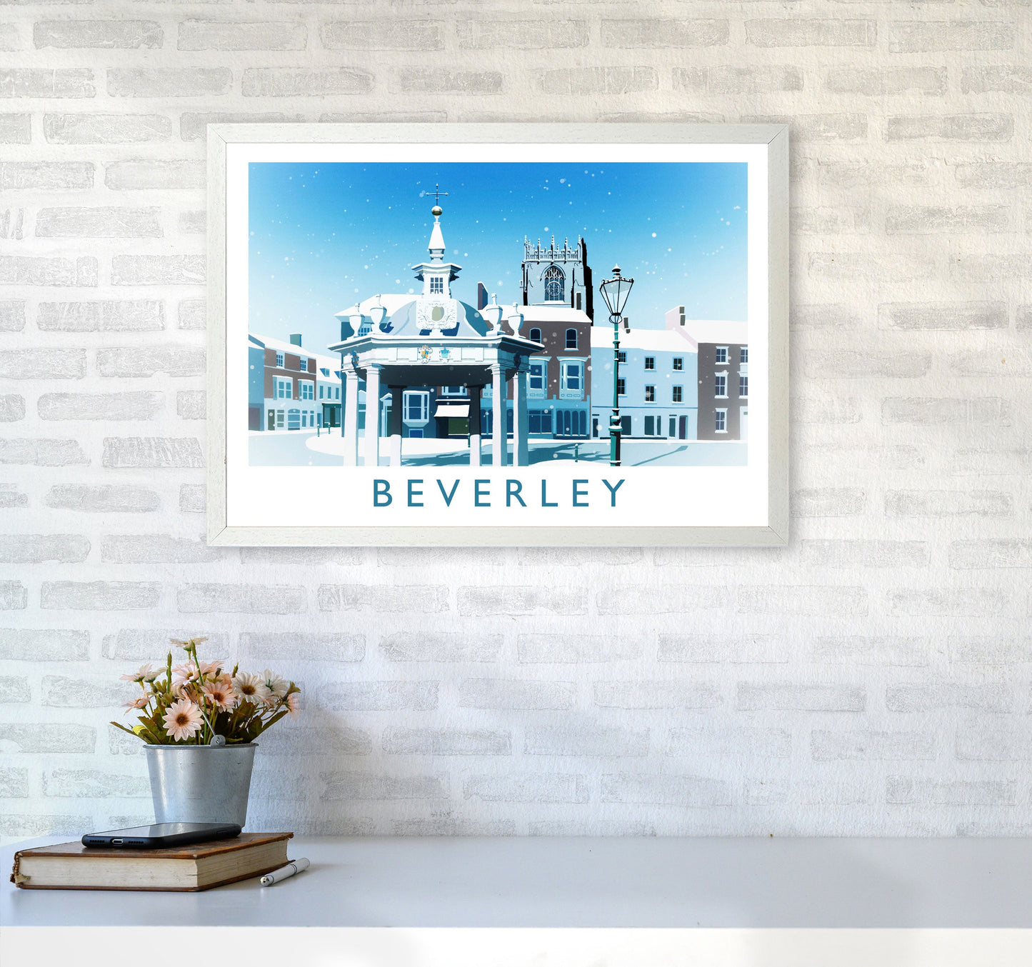 Avelena | Beverley (Schnee) 2 Reise Kunstdruck von Richard O'Neill