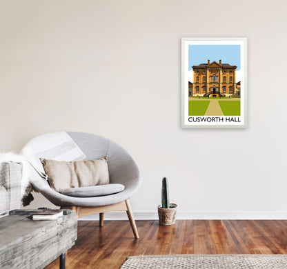 Avelena | Cusworth Hall gerahmter digitaler Kunstdruck