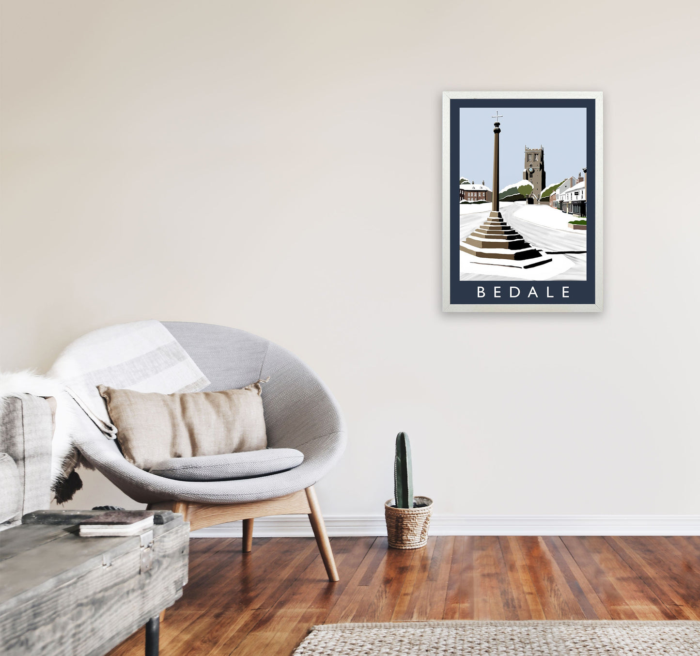 Avelena | Bedale In Snow Porträt von Richard O'Neill