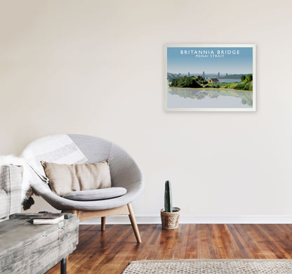 Avelena | Britannia Bridge Kunstdruck