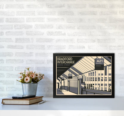 Avelena | Bradford Interchange, Bridge Street Reise Kunst Druck