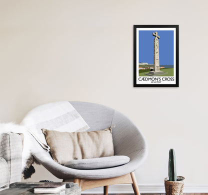 Avelena | Caedmon's Cross Whitby Rahmen Digital Kunstdruck