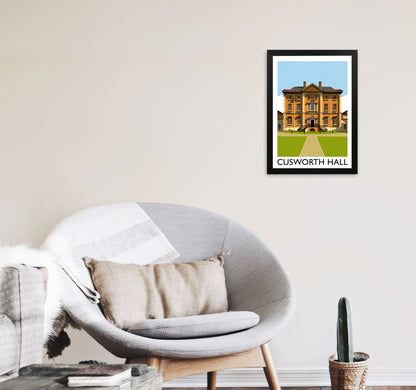 Avelena | Cusworth Hall gerahmter digitaler Kunstdruck