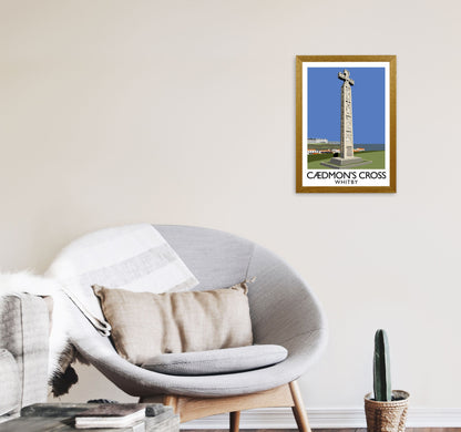 Avelena | Caedmon's Cross Whitby Rahmen Digital Kunstdruck