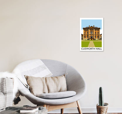 Avelena | Cusworth Hall gerahmter digitaler Kunstdruck