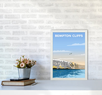 Avelena | Bempton Klipper Porträt Reise Kunstdruck von Richard O'Neill