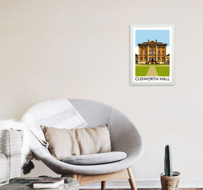 Avelena | Cusworth Hall gerahmter digitaler Kunstdruck