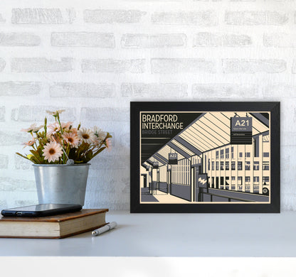 Avelena | Bradford Interchange, Bridge Street Reise Kunst Druck