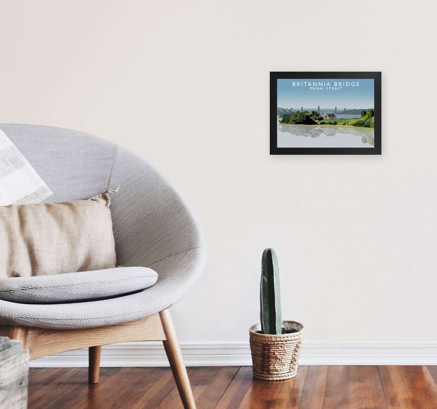 Avelena | Britannia Bridge Kunstdruck